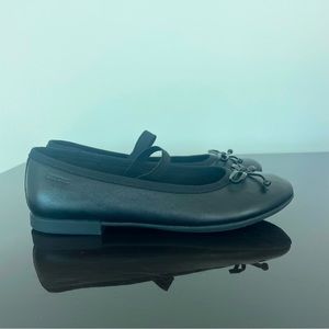 GEOX Leather ballerina Flats , size 34 ( 3)